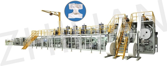 Пеленки супер сервопривода Absorbency полного взрослые делая машину 300m/минута