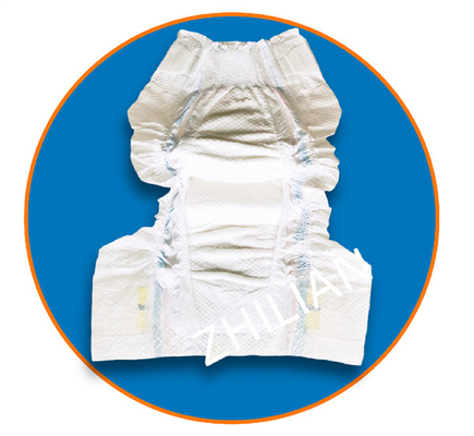 Полностью эластичная машина 450ppm пеленки младенца Waistband к 600ppm