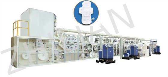 Женская салфетка 430mm санитарная делая машину 1500pcs/min