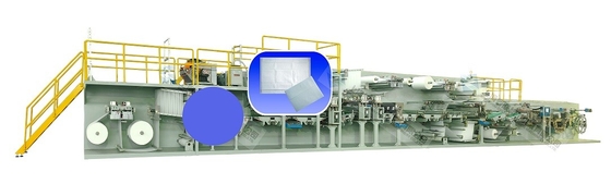 3 курсируйте машину 450MM Underpad servocontrol 600MM 900MM